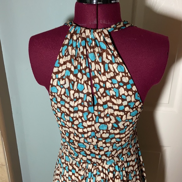 Like new DVF silk halter dress - Picture 8 of 9